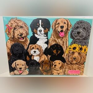SIMPLY SOUTHERN Puppy Love Puzzle 1000 Pieces Puppies Dogs NEW 27"x20"